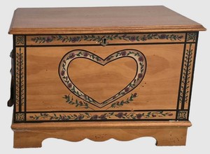 LL-BR2 - Powell Life Chest Wooden Memory Box With 2 Journals