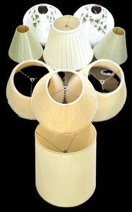 LL-BR1 - Mixed Lamp Shade Assortment (Lot of 9)