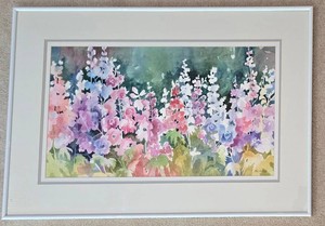 LL-BR1 - Mary E. Richey Framed Floral Print