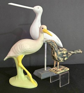 LL-FR - Mixed Lot of 3 Bird Figures
