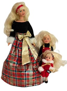 LL-ST - Barbie Holiday Sisters Doll Set (Lot of 3)