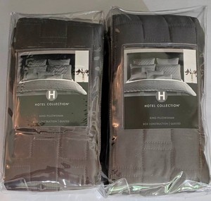 LL-FR - Hotel Collection Frame King Pillow Shams (Lot of 2) - New in Package