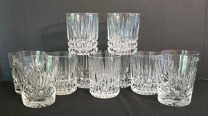 K - Vintage Fostoria & Rogaska Highball Glasses (Lot of 11)