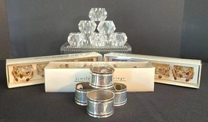 K - Napkin Rings Mixed Lot (Lot of 24)