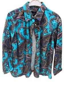 Paisley Blouse - Talbots Woman Size X