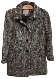 MBR - Womens Coat Larry Levine Petite XL Herringbone