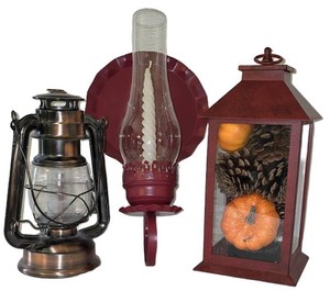 K - Lantern Style Decor Set of 3