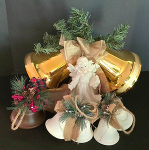 LL-ST - Christmas Bell Sets & Angel Holiday Decor Mixed Lot