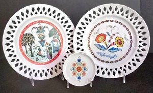 LL-ST - Decorative Bavaria Germany Plates (Lot of 3)