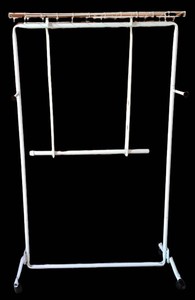 LL-ST - Clothing Rack - Metal Garment Rack With Hanging Rod