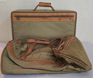 LL-ST - Vintage Hartmann Luggage Suitcase & Duffel Set (Lot of 2)