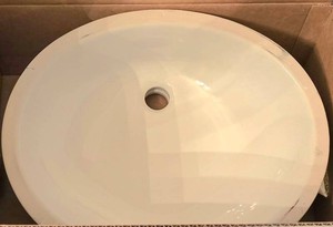 DR - Bathroom Sink - Kohler K-2210 White Porcelain New in Box