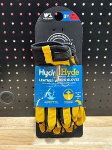 Hydra Hyde Leather Work Gloves 2 Pairs Medium