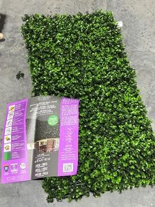 Artificial Hedge Wall Panel with Lights