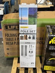 String Light Pole Set