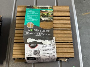 Composite Deck Tiles 8 Tiles 12x12