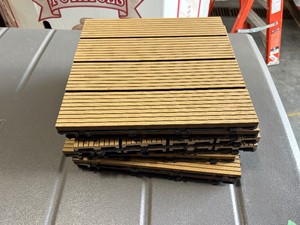Composite Deck Tiles 8 Tiles 12x12
