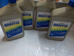 4 Sierra Marine Qts- Gear Lubricant...