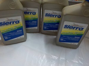 4 Sierra Marine Qts- Gear Lubricant...