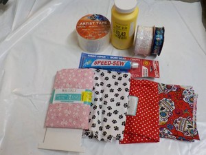 Quilting Material, Artist Tape, Rib...