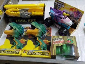Tool Set, T-Rex, Monster Jam and Ga...
