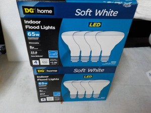 2 DG Home 4 packs 65 w LED Indoor F...