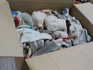 Box of Cotton Work Gloves...