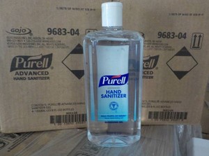 8 Bottles 2 cases Purell 33.8 oz Ha...