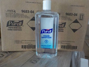 8 Bottles 2 cases Purell 33.8 oz Ha...