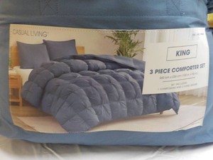 Casual Living Blue 3 Piece Comforte...