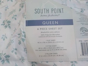 South Point 6 piece Sheet Set Queen...