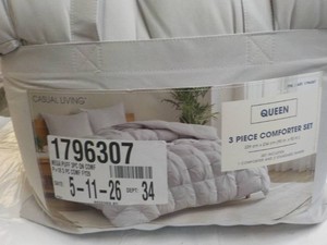 Casual Living Gray 3 Piece Comforte...