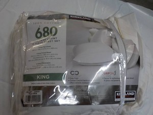 Kirkland 6 piece White Sheet Set Ki...