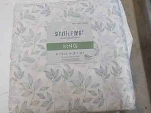 South Point King 6 piece Sheet Set...