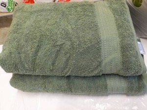 Purely Indulgent Bath Towel Green s...