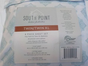 South Point 4 piece Sheet Set Twin...