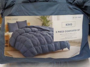 Casual Living Blue 3 Piece Comforte...