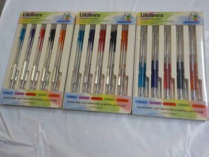 3 Lifelines Scented Lava Pens...