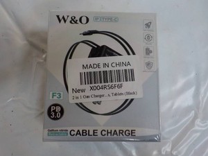 W and O Retractable Cable Charge...