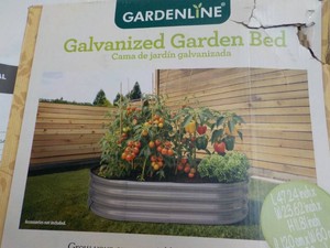 Galvanized Garden Bed...