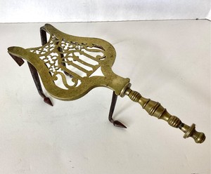 Antique Standing Hearth Trivet #1