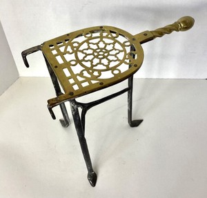 Antique Standing Hearth Trivet #2