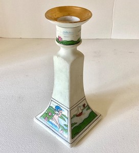 Lovely Pickard Hand Painted Candlestick