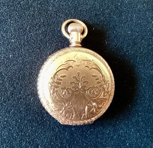 Antique Gold Filled Pocket Watch Case (only)