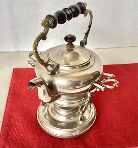 Vintage Silverplate Coffee  Hot Water Urn