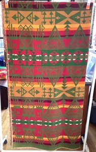 Vintage Pendleton Cayuse Pattern Blanket
