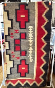 Vintage Navajo Ganado Rug