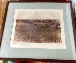 Edward Curtis Photogravure As It Was In The Old Days (1927)