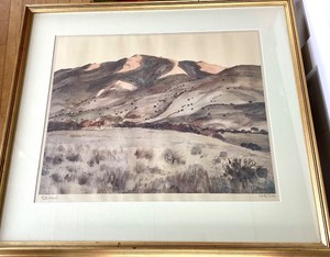 Peter Hurd High Desert Color Print