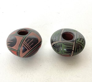 Pair of Miniature SW Native American Seed Pots